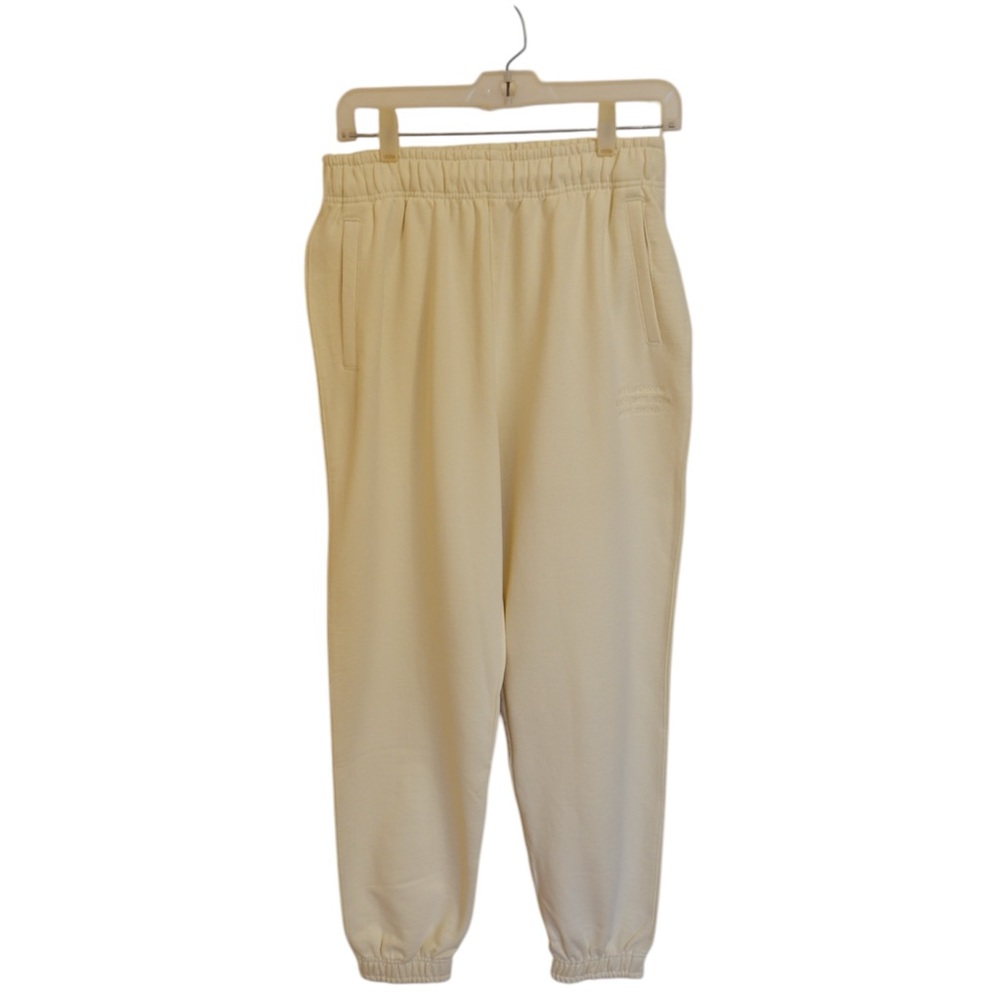 Womens Light Yellow Jogger Pants